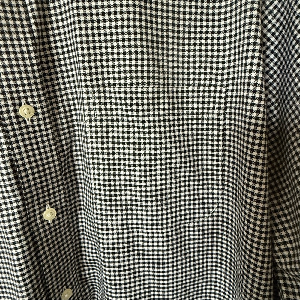 Brooks Brothers Regent Shirt Men’s Large Gingham Plaid Button Down Long Sleeve - Picture 5 of 7